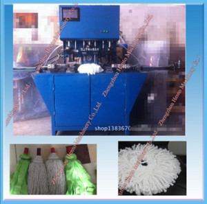 Bilateral Four-Hole Cotton Yarn Mop Head Making Machine