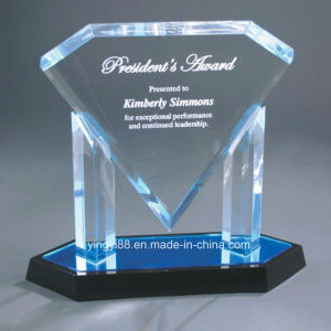 Custom Acrylic Crystal Trophy for Souvenir