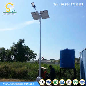 Solar Street Light Pole with LED Illumination 130-150lm/W