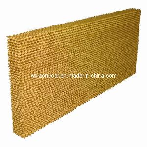 Yellow Color Evaporative Cooling Pad